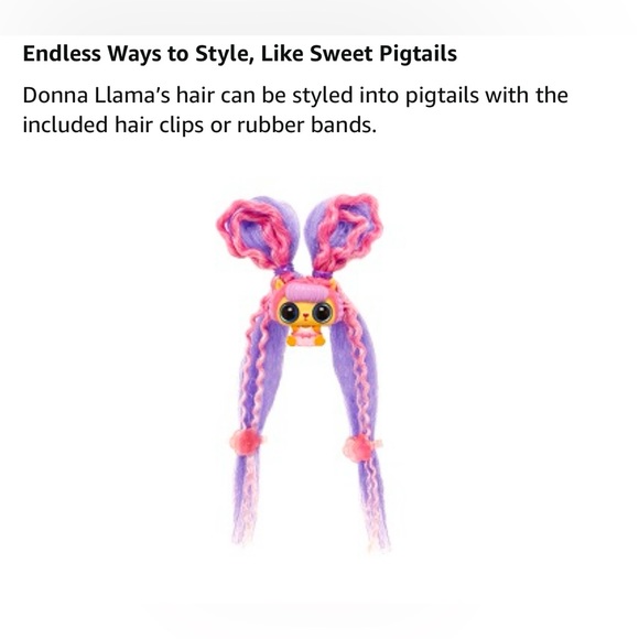 Pop Pop Hair Surprise 3-in-1 Pop Pets with Long Brushable Hair (Series 1) Rock - Picture 12 of 14